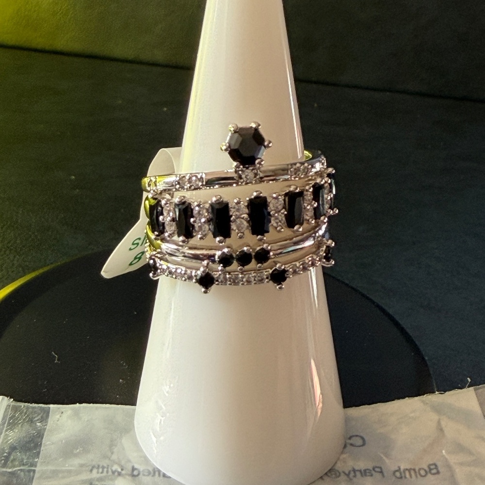 Bomb Party - Delicate Stacked Rings - RG68100 Joy In Quiet Company